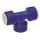 T-liitin Uniquick 12mm putki/putki/putki
