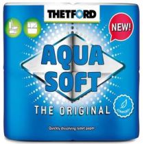 Aqua Soft wc paperi 4rl Uudistettu, paksumpi ja pehmeämpi