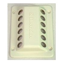 Pakoputken pää 121x89mm beige