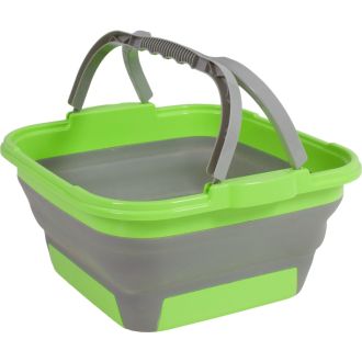 Cleo kokoontaittuva kori Ø36cm.Vihreä