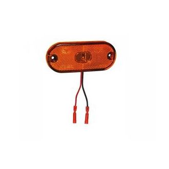 Aspöck sivuvalo keltainen led Sivuvalo Aspöck led johto 100mm