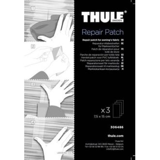 Paikkaussarja 3M, PVC, 7.5x15cm 3 tarrapaikkaa