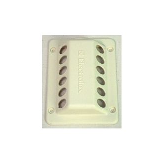 Pakoputken pää 121x89mm beige