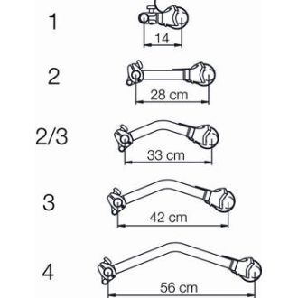 Pyöränpidin Sport/Elite 2.5  33cm