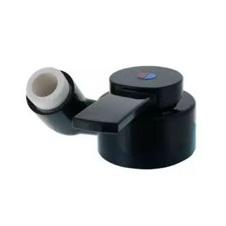 Comet suihkun vipusekoitushana Florenz Kompakt, musta + sovitesarja